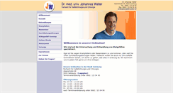 Desktop Screenshot of drwalter.at